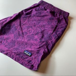 Large Purple Patagonia Baggies Shorts